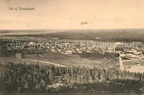 AK / Ansichtskarte oernskoeldsvik Panorama oernskoeldsvik