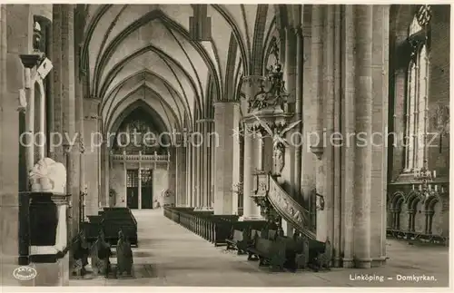 AK / Ansichtskarte Linkoeping Domkyrkan Linkoeping