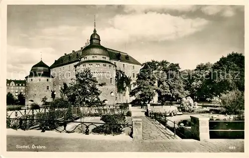 AK / Ansichtskarte oerebro Schloss oerebro