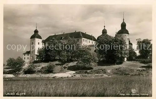 AK / Ansichtskarte Schweden Laeckoe Slott Schweden