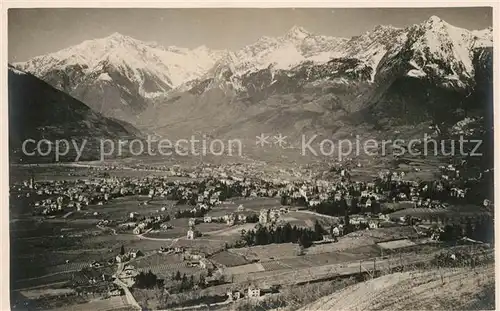 AK / Ansichtskarte Merano_Suedtirol Panorama Merano Suedtirol