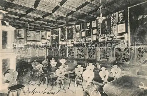 AK / Ansichtskarte Bozen_Suedtirol Batzenhaeusl Defreggerzimmer Bozen Suedtirol