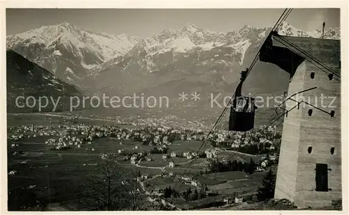 AK / Ansichtskarte Merano_Suedtirol Teleferica Merano Avelengo Merano Suedtirol