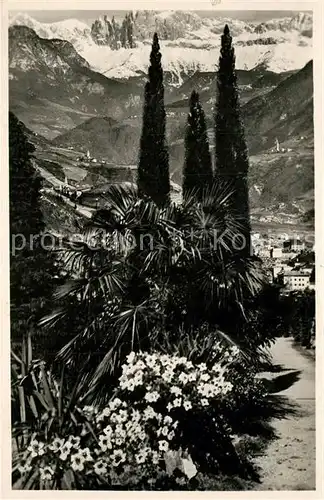 AK / Ansichtskarte Bozen_Suedtirol mit Rosengarten Bozen Suedtirol