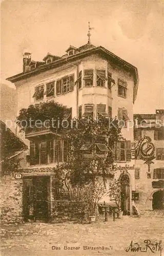 AK / Ansichtskarte Bozen_Suedtirol Batzenhaeusl Bozen Suedtirol