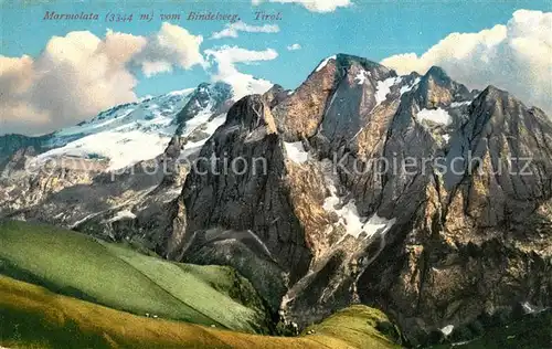 AK / Ansichtskarte Marmolada Blick vom Bindelweg Marmolada