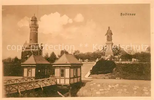 AK / Ansichtskarte Holtenau_Kiel Leuchtturm Denkmal Holtenau Kiel