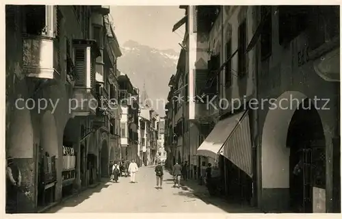 AK / Ansichtskarte Merano_Suedtirol Portici Merano Suedtirol