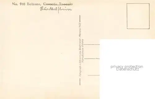 AK / Ansichtskarte Bolzano Castello Runkelstein Bolzano