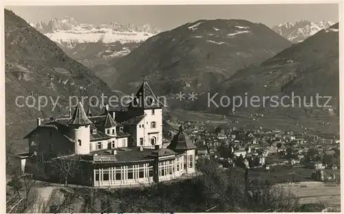 AK / Ansichtskarte Bolzano Castello e Hotel Guncina Bolzano