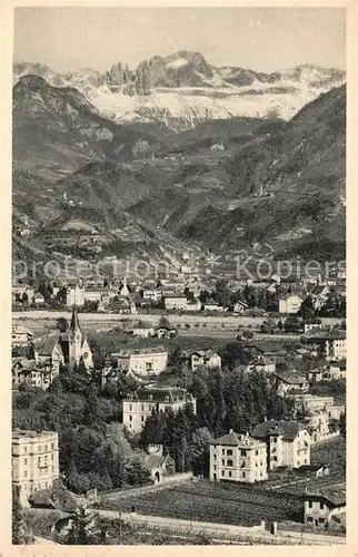 AK / Ansichtskarte Bolzano Panorama con le Dolomiti Bolzano