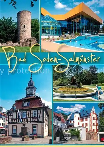 AK / Ansichtskarte Bad_Soden Salmuenster Ortsansichten Bad_Soden Salmuenster