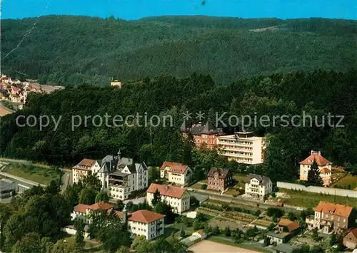 AK / Ansichtskarte Bad_Soden Salmuenster Kurheimen St. Vinzenz Marienheim Fliegeraufnahme  Bad_Soden Salmuenster