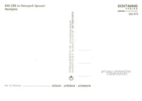 AK / Ansichtskarte Bad_Orb Marktplatz Hotel Weisses Ross Bad_Orb