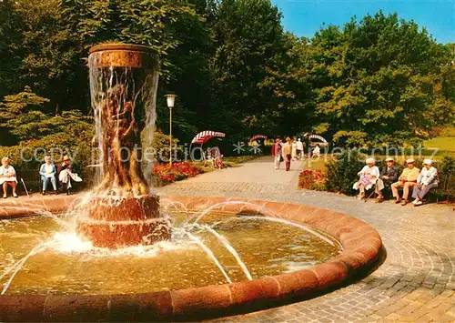 AK / Ansichtskarte Bad_Nauheim Brunnen der Erkenntnis Bad_Nauheim