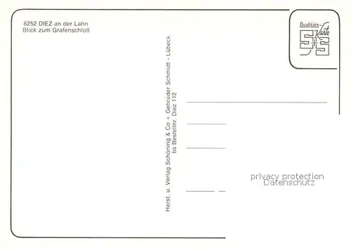 AK / Ansichtskarte Diez_Lahn Grafenschloss Diez_Lahn