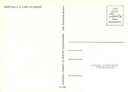 AK / Ansichtskarte Diez_Lahn Schloss Diez_Lahn