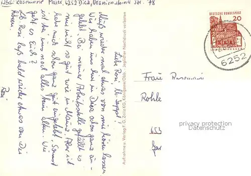 AK / Ansichtskarte Diez_Lahn Ortsansicht  Diez_Lahn