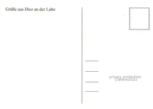 AK / Ansichtskarte Diez_Lahn Schloss Oranienstein Marktplatz Aar Lahnanlagen  Diez_Lahn