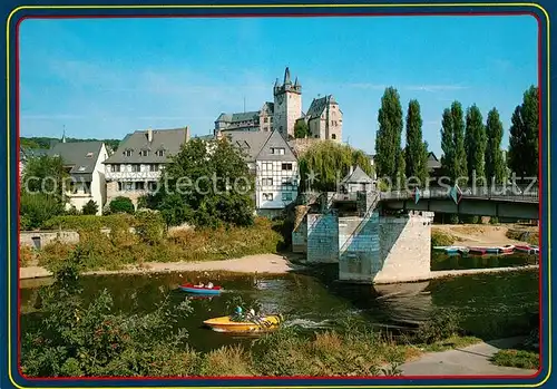 AK / Ansichtskarte Diez_Lahn Lahnbruecke Schloss  Diez_Lahn