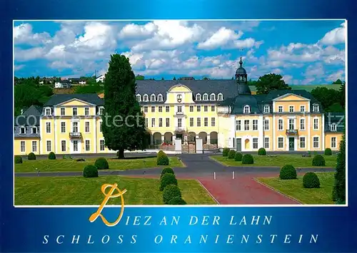 AK / Ansichtskarte Diez_Lahn Schloss Oranienstein  Diez_Lahn