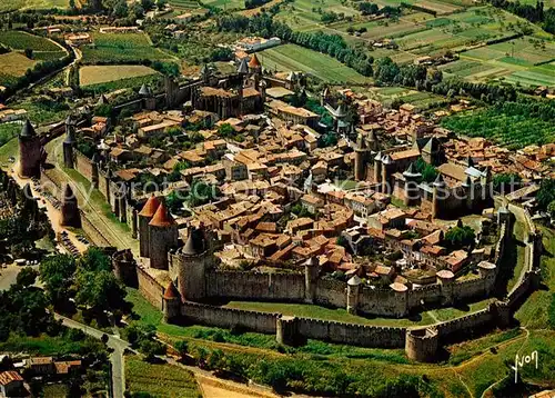 AK / Ansichtskarte Carcassonne Vue Aerienne  Carcassonne