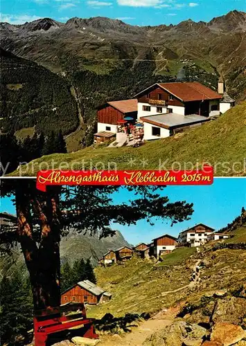 AK / Ansichtskarte Rechenau Alpengasthaus Kleblealm  