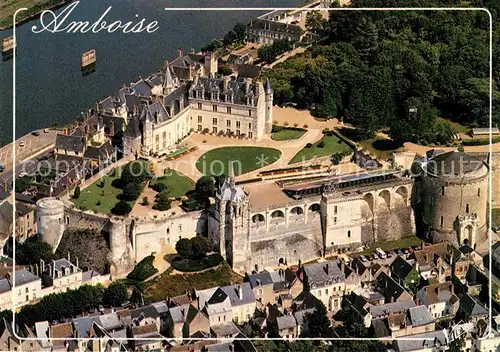AK / Ansichtskarte Amboise Vue Aerienne du Chateau  Amboise