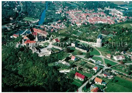 AK / Ansichtskarte Freyburg_Unstrut Fliegeraufnahme Schloss Neuenburg Freyburg_Unstrut