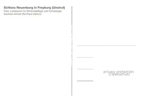 AK / Ansichtskarte Freyburg_Unstrut Fliegeraufnahme Schloss Neuenburg Freyburg_Unstrut