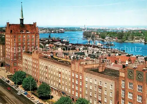 AK / Ansichtskarte Rostock_Mecklenburg Vorpommern Lange Strasse Rostock