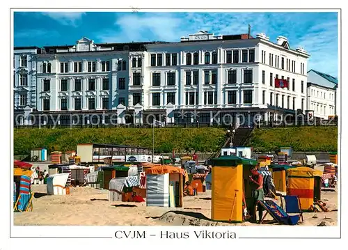AK / Ansichtskarte Borkum_Nordseebad Haus Viktoria Borkum_Nordseebad