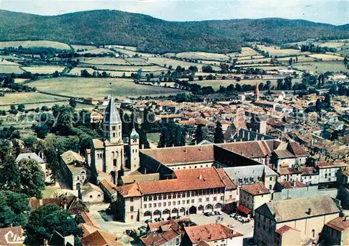 AK / Ansichtskarte Cluny Fliegeraufnahme Abbaye  Cluny