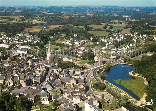 AK / Ansichtskarte Quintin Fliegeraufnahme Chateau Quintin
