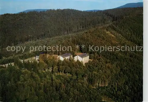 AK / Ansichtskarte Sasbachwalden Fliegeraufnahme Familienerholungsheim Hohritt Kapelle Mariae Himmelfahrt Sasbachwalden