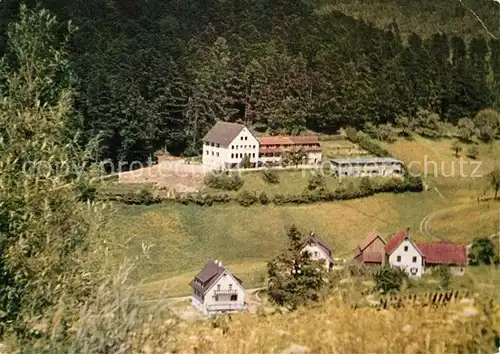 AK / Ansichtskarte Herrenalb_Bad Evangelische Feienheim Aschenhuette Herrenalb_Bad