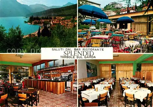 AK / Ansichtskarte Torbole_Lago_di_Garda Ristorante Ssplendid Torbole_Lago_di_Garda