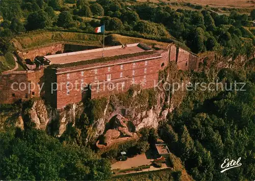 AK / Ansichtskarte Belfort_Alsace Fliegeraufnahme Chateau Lion Belfort Alsace