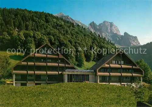 AK / Ansichtskarte Wildhaus_Lisighaus_SG Zwingliheimstaette Sonnenheim  Wildhaus_Lisighaus_SG