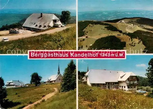 AK / Ansichtskarte St_Peter_Schwarzwald Berggasthaus Kandelhof St_Peter_Schwarzwald
