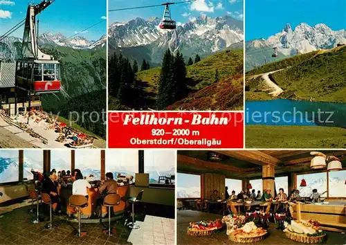 AK / Ansichtskarte Oberstdorf Fellhorn Bahn  Oberstdorf