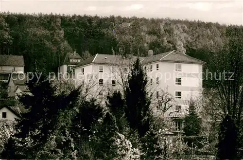 AK / Ansichtskarte Bad_Koenig_Odenwald Odenwald Sanatorium Haus Oskar Zimper Bad_Koenig_Odenwald