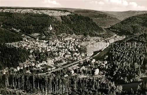 AK / Ansichtskarte Bad_Liebenzell Kurort im Schwarzwald Fliegeraufnahme Bad_Liebenzell