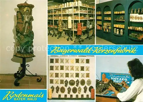 AK / Ansichtskarte Bodenmais Bayerwald Kerzenfabrik Bodenmais
