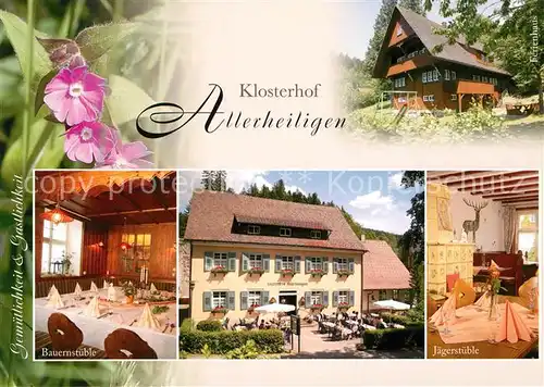 AK / Ansichtskarte Lierbach Klosterhof Allerheiligen Restaurant Bauernstube Ferienhaus Lierbach