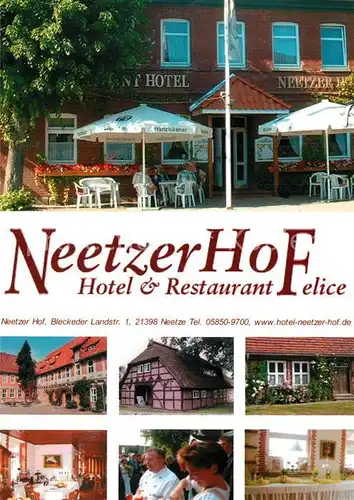 AK / Ansichtskarte Neetze Hotel Restaurant Neetzer Hof Neetze