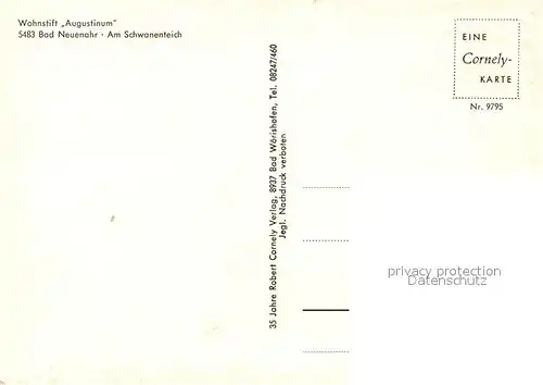 AK / Ansichtskarte Bad_Neuenahr Ahrweiler Wohnstift Augustinum Bad_Neuenahr Ahrweiler