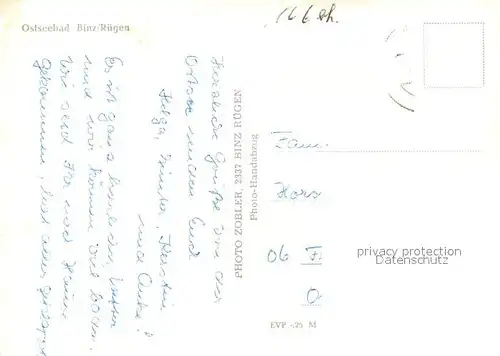 AK / Ansichtskarte Binz_Ruegen Hotels Strand Wappen Binz_Ruegen