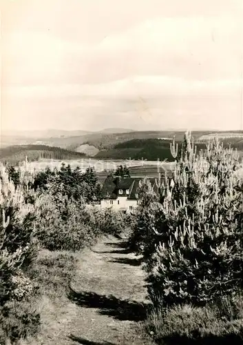 AK / Ansichtskarte Tambach Dietharz Landschaftspanorama Thueringer Waldbaude Tambach Dietharz