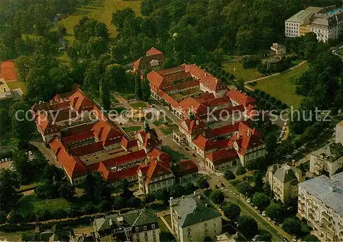 AK / Ansichtskarte Bad_Nauheim Sprudelhof Fliegeraufnahme Bad_Nauheim
